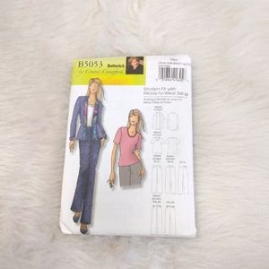 Butterick B5053 Jacket Top Pants XS-S-M-L-XL